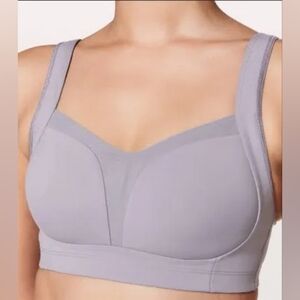 Lululemon Ta Ta Tamer Sports Bra Adjustable Straps Purple Laven XS Extra Small 2